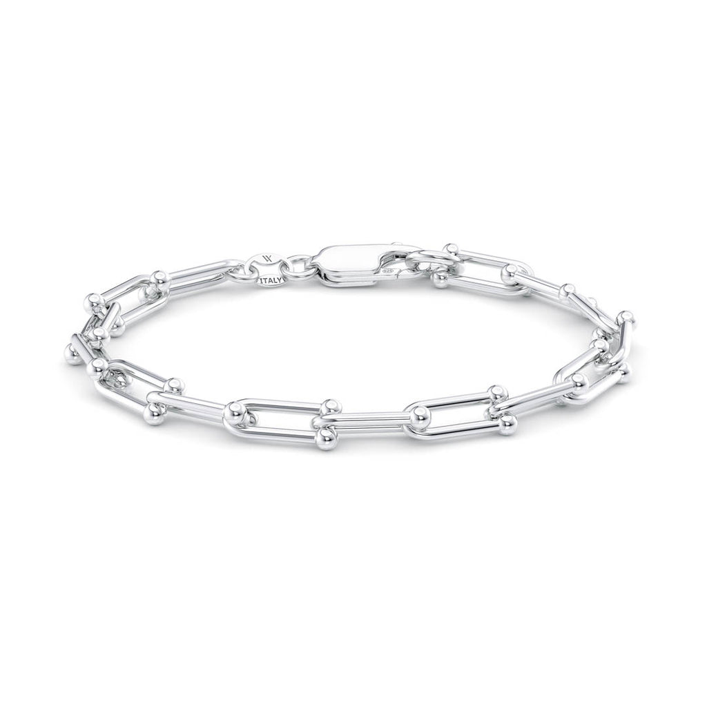 ROMAN BRACELET (6.5mm) - S925 Sterling Silver