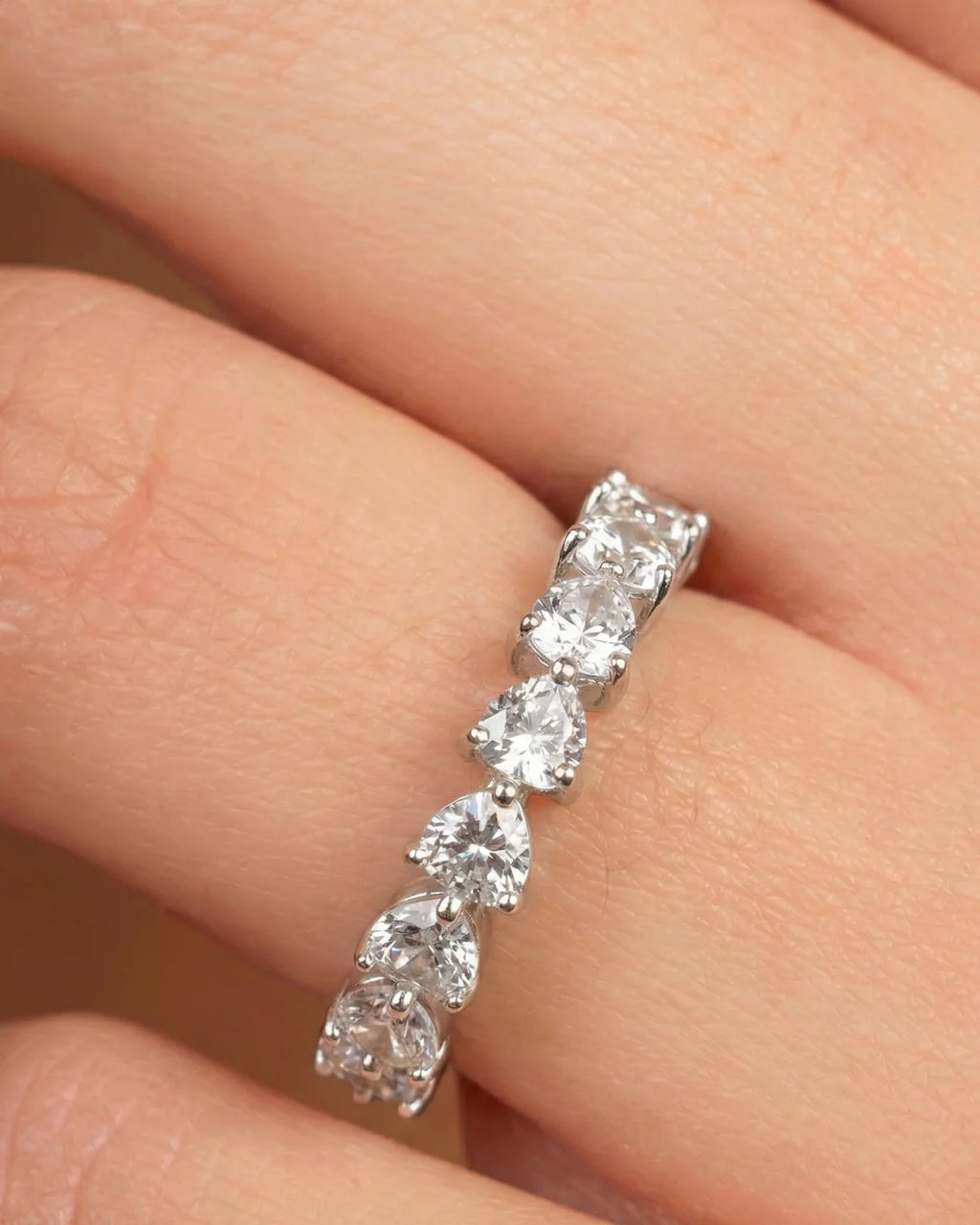 Love Eternity Band - Silver