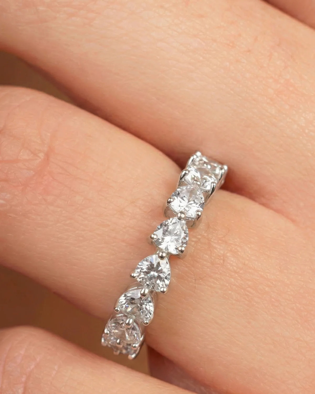 Love Eternity Band - Silver