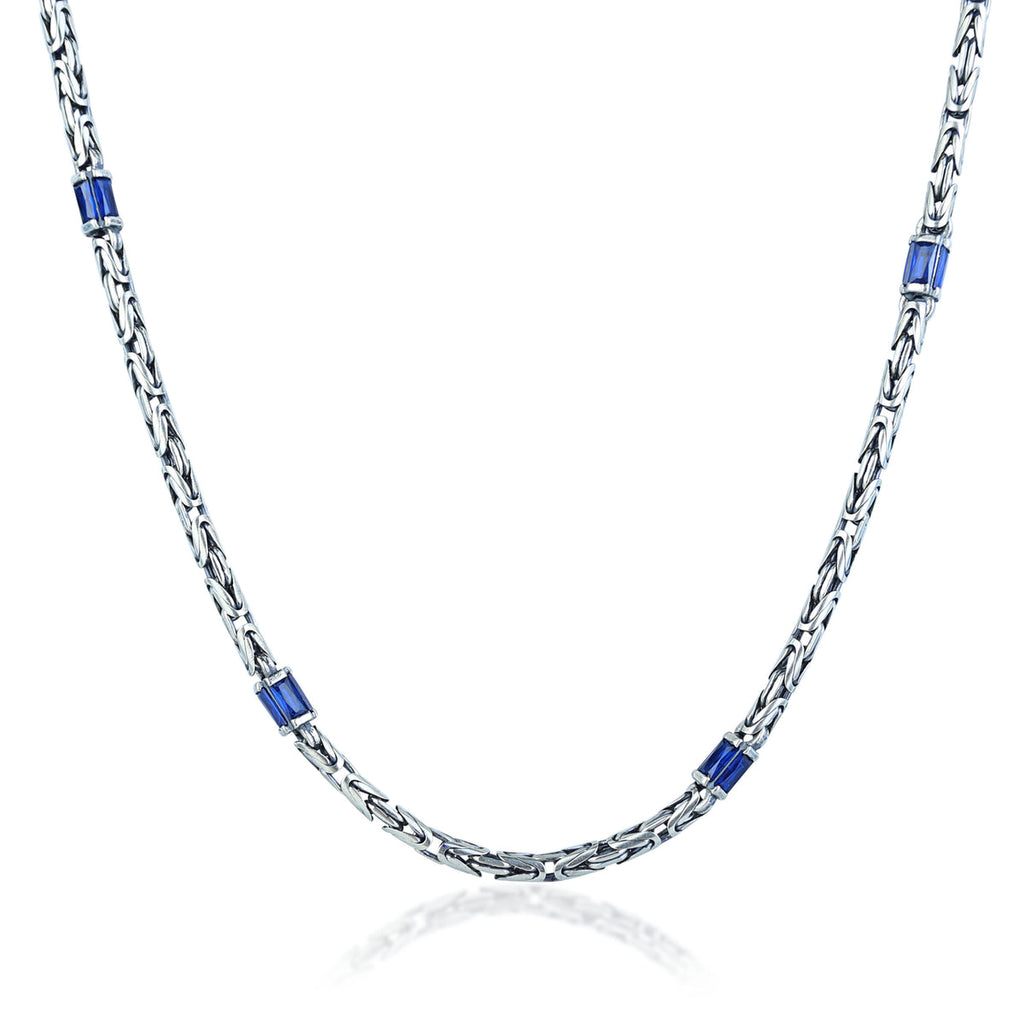 Blue accent king Necklace