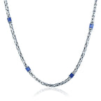 Blue accent king Necklace