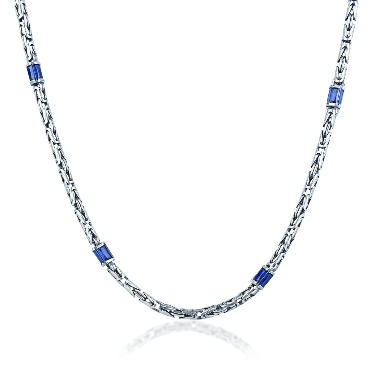 Blue accent king Necklace