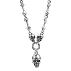 Bone Skull Chain - S925 Sterling Silver