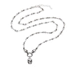 Bone Skull Chain - S925 Sterling Silver