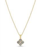 Clover Pearl Necklace