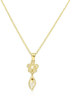 Daisy Drop Necklace