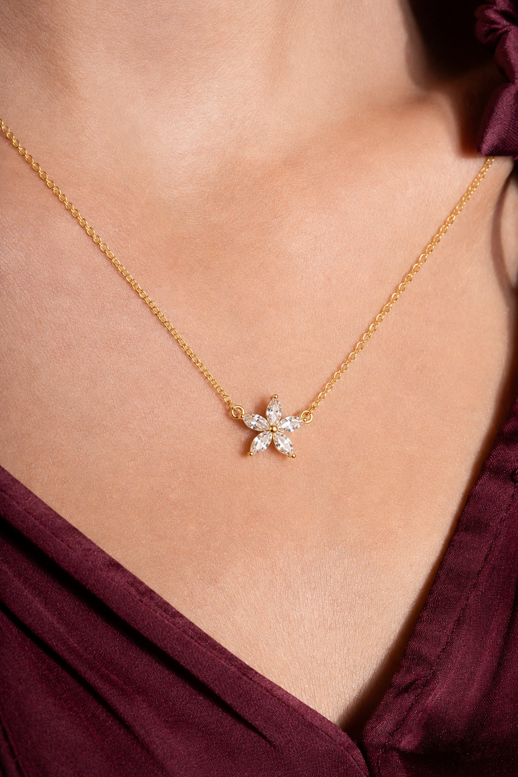 Crystal Bloom Necklace