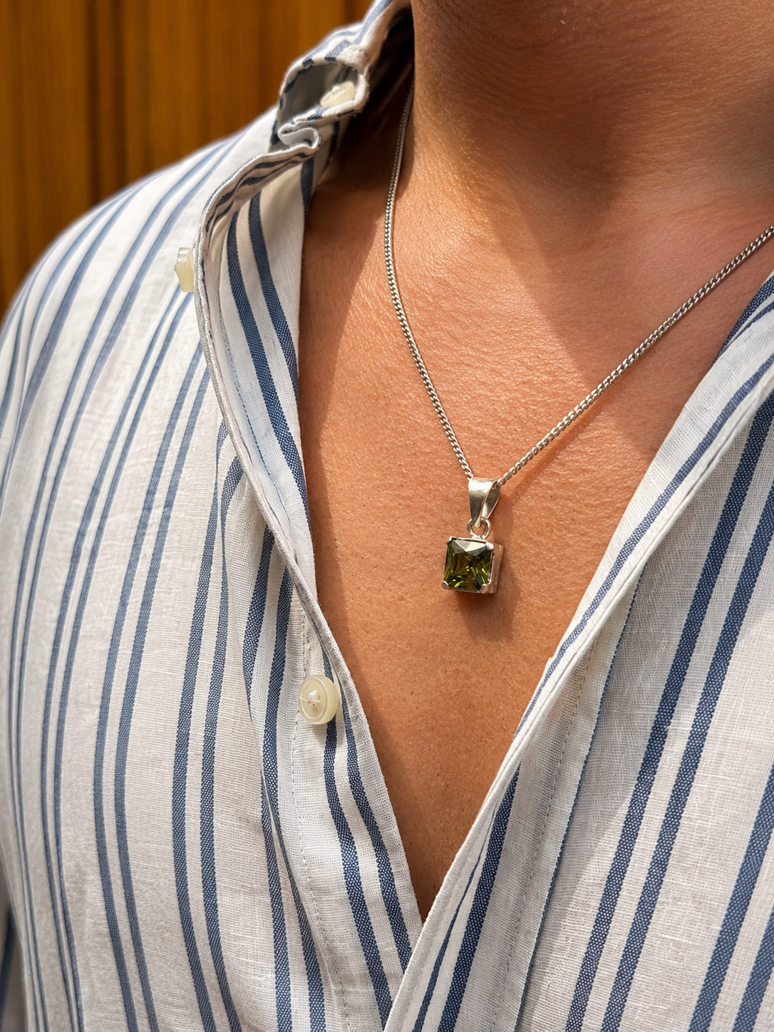 Olive Green Necklace