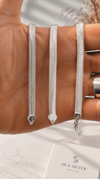 Sleek Bracelet in Sterling Silver 925s