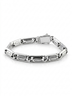 Velocity Bracelet in Sterling Silver 925s