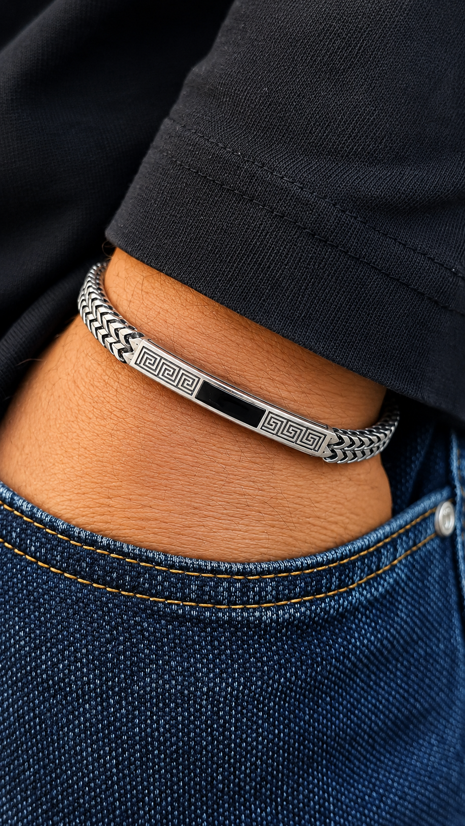 Nero Bracelet - S925 Sterling Silver