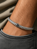 Skin Bracelet - s926 Sterling Silver