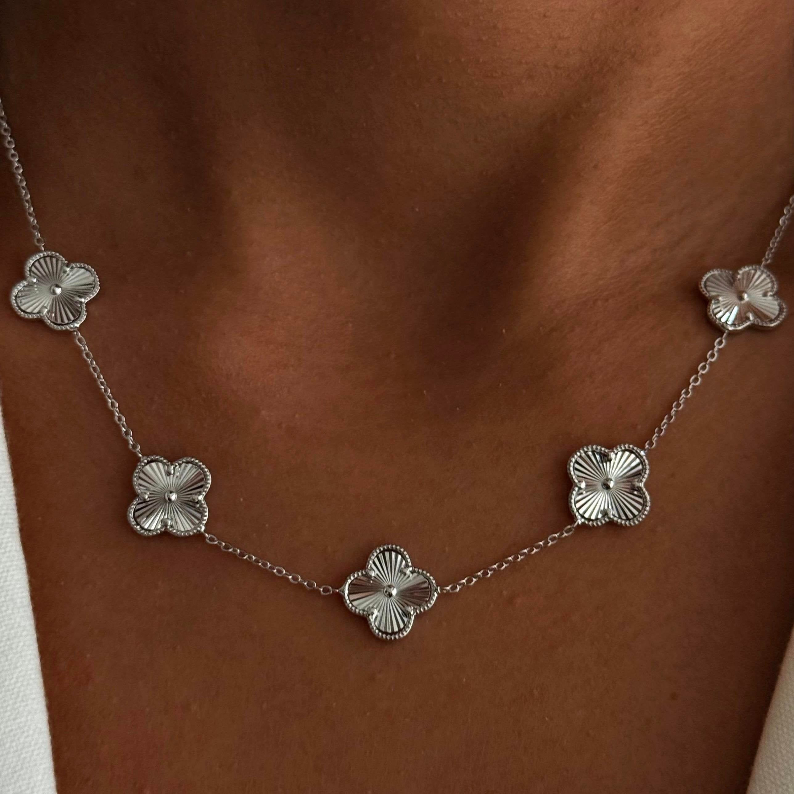 Silver VanCleef Necklace