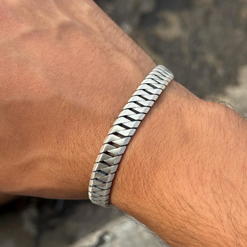 Venom Link Bracelet - S925 Sterling Silver