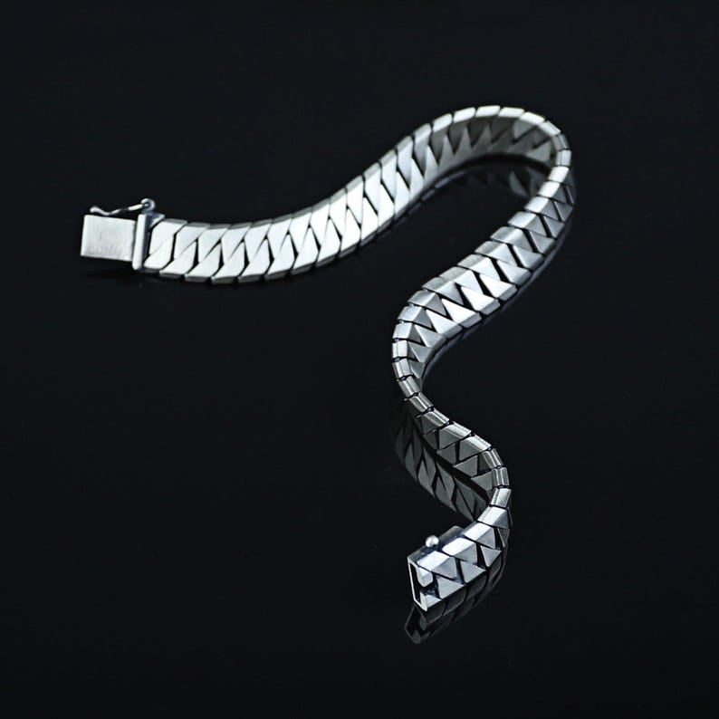Venom Link Bracelet - S925 Sterling Silver