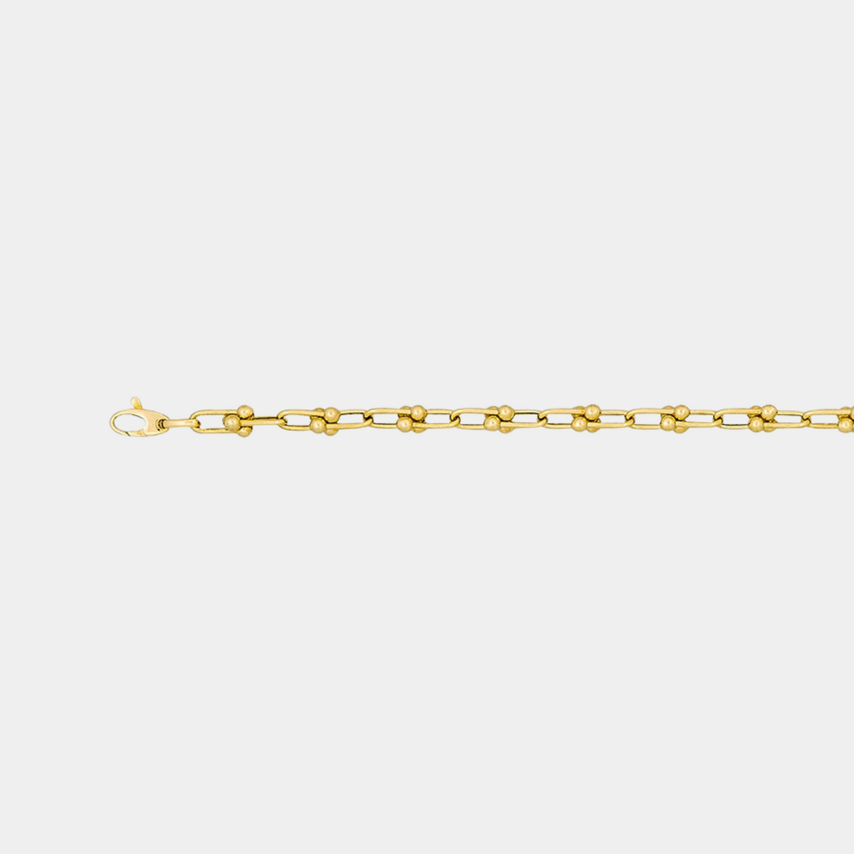 ROMAN BRACELET - S925 Sterling Silver Gold Plated 18k