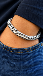 Lion Crest Bracelet - S925 Sterling Silver