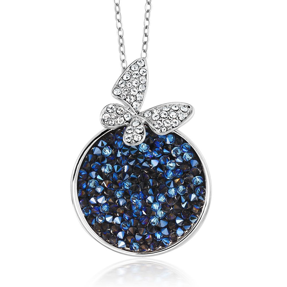 Moonlight Dust butterfly Necklace