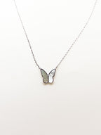 Annabella Silver Butterfly Necklace