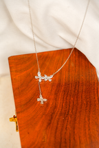 Butterfly Zircon Necklace