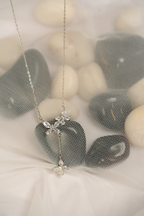 Butterfly Zircon Necklace