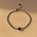 Beloved Heart Tennis Bracelet