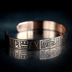 Egyptian Hieroglyphics Bracelet