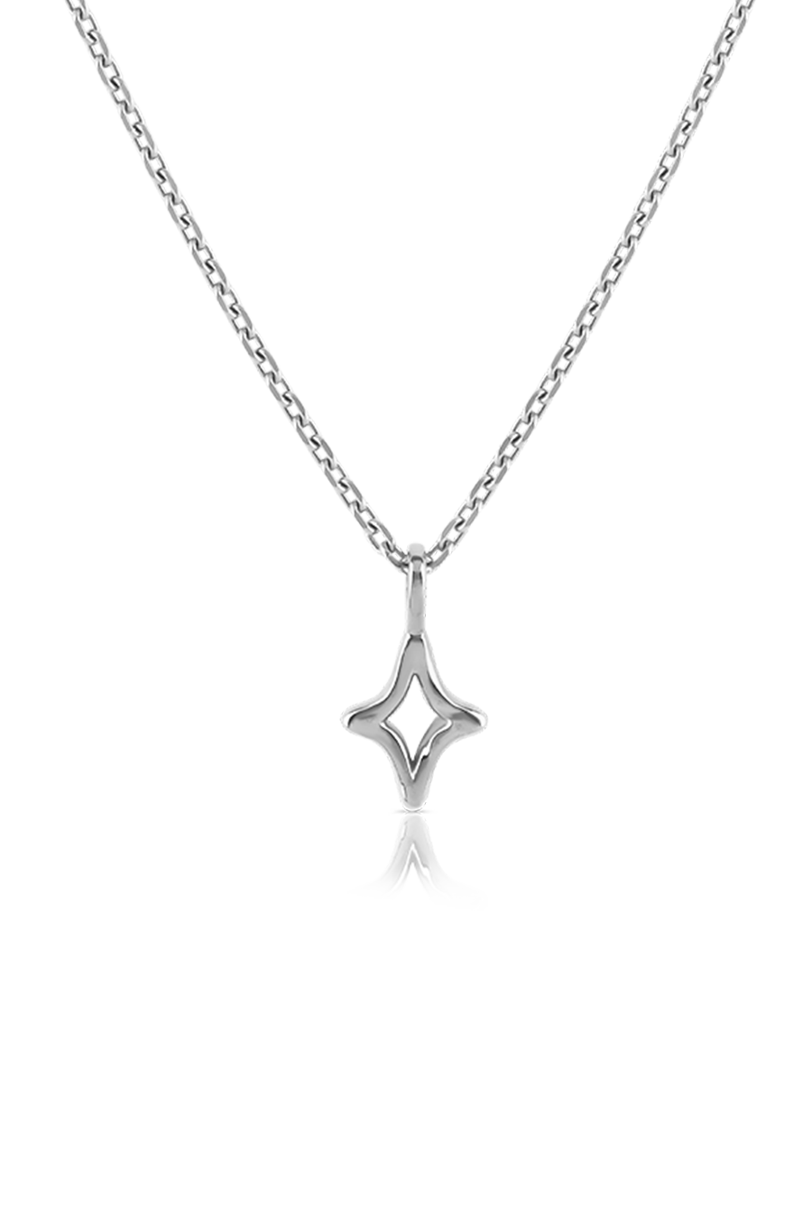Ansel Necklace, Silver