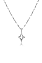 Ansel Necklace, Silver
