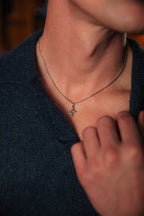 Ansel Necklace, Silver