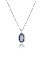 Caius Necklace, Silver