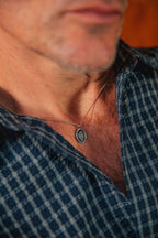 Caius Necklace, Silver