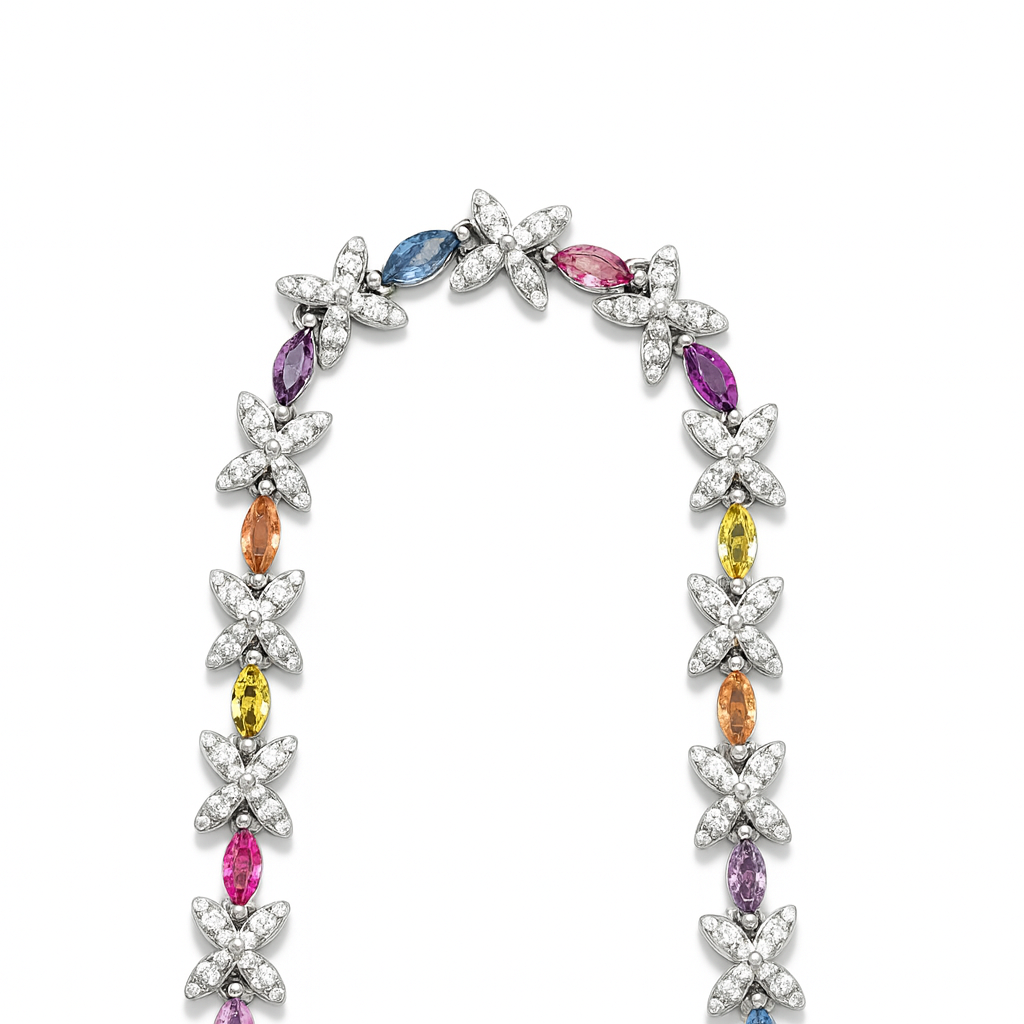 Baguette Rainbow Bracelet