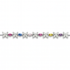 Baguette Rainbow Bracelet