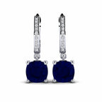 Blue sapphire Joshua Earrings