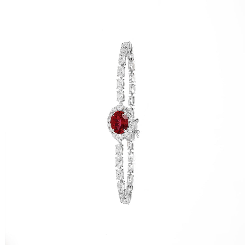 ALLURING RUBY RED BRACELET