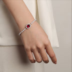 ALLURING RUBY RED BRACELET