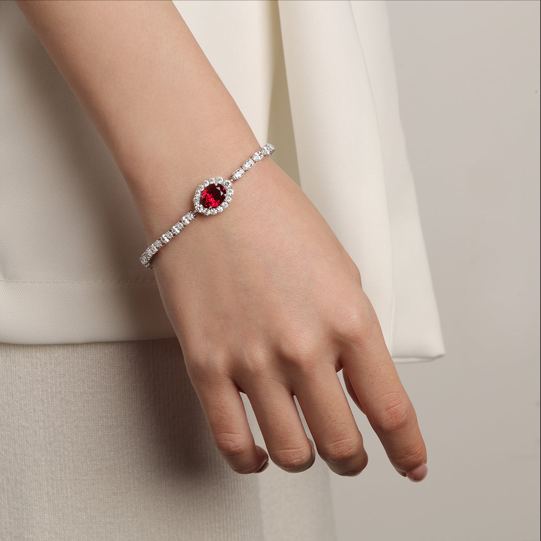 ALLURING RUBY RED BRACELET