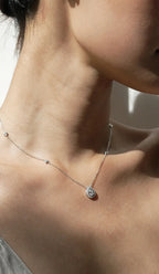 Silver Emilee Necklace