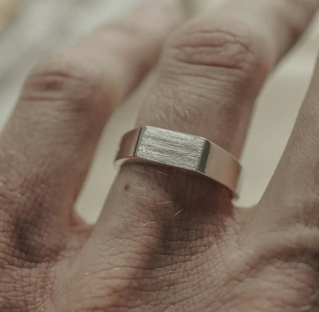 Flat Raw Ring