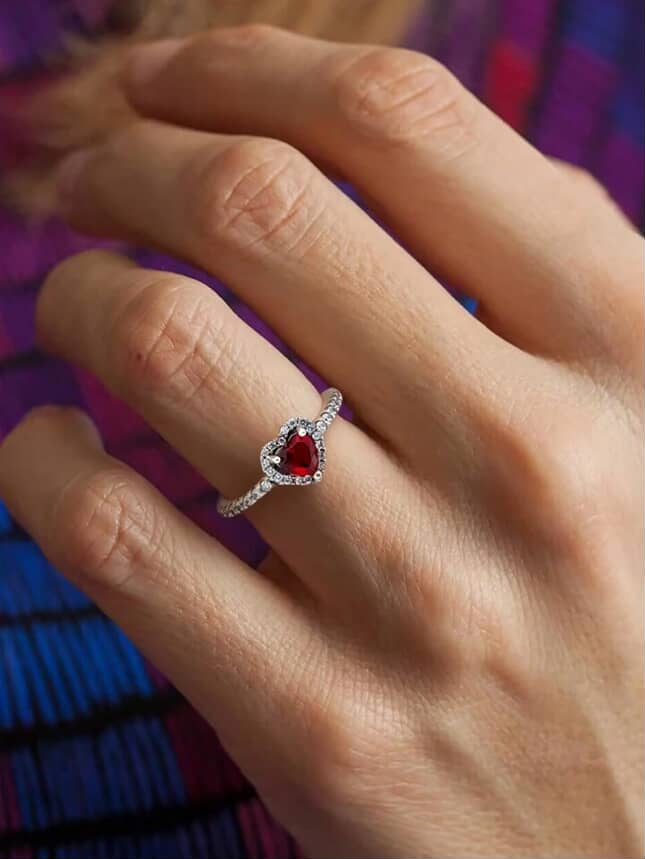Red Heart Ring