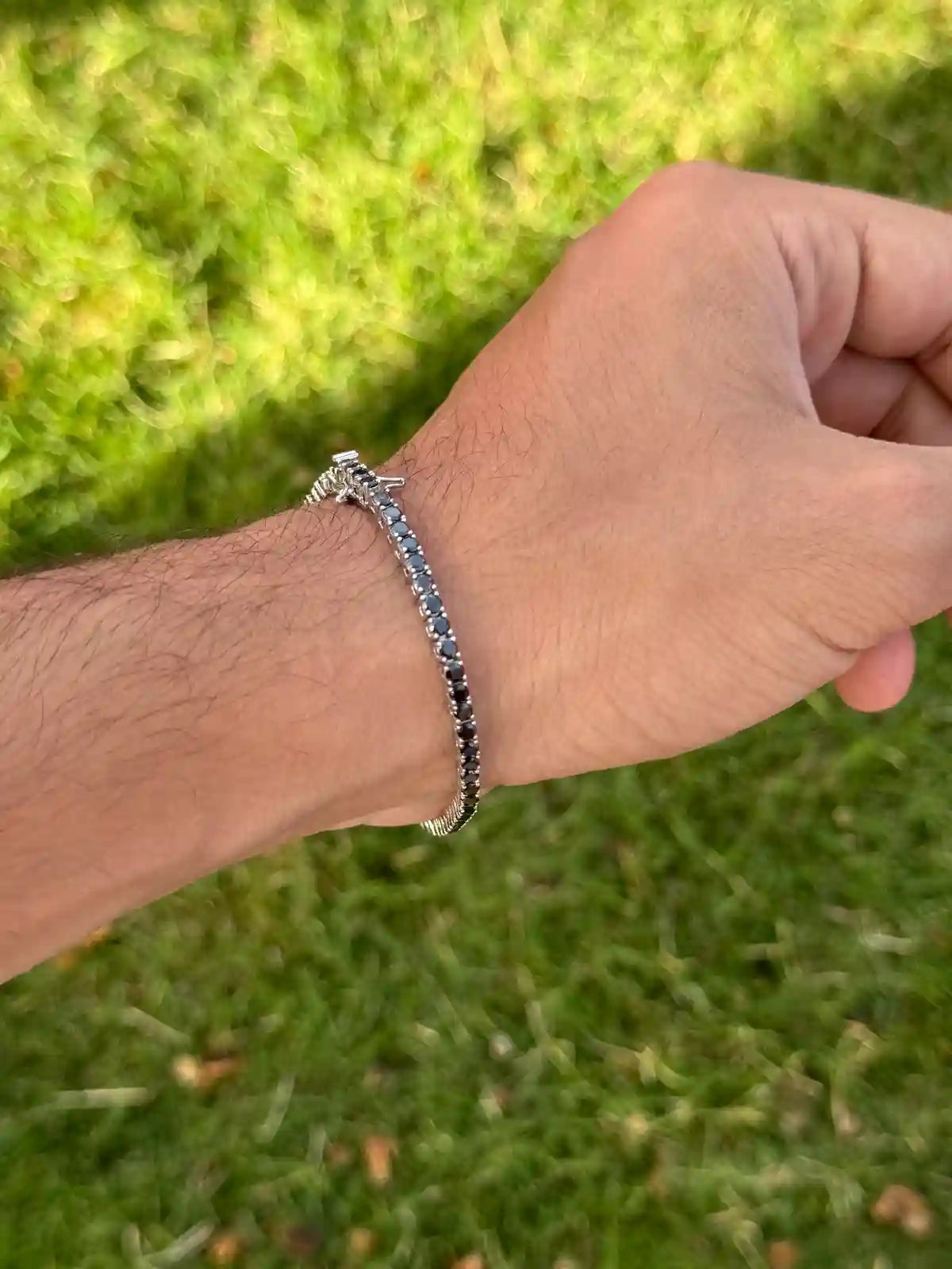 Black Tennis bracelet