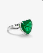 Green Heart Ring