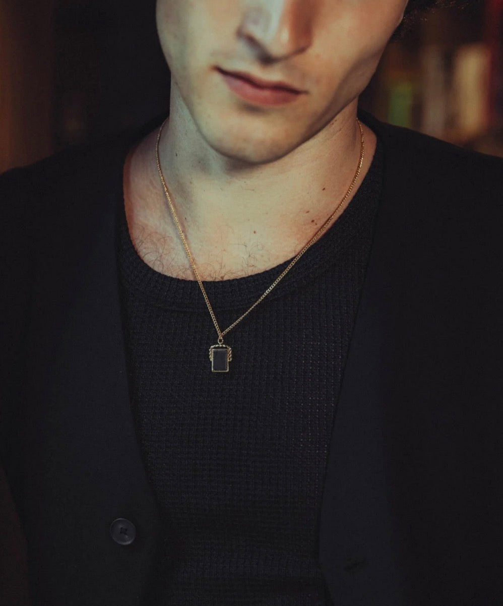 Cassius Necklace, Gold Plated