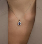 Blue Drop necklace