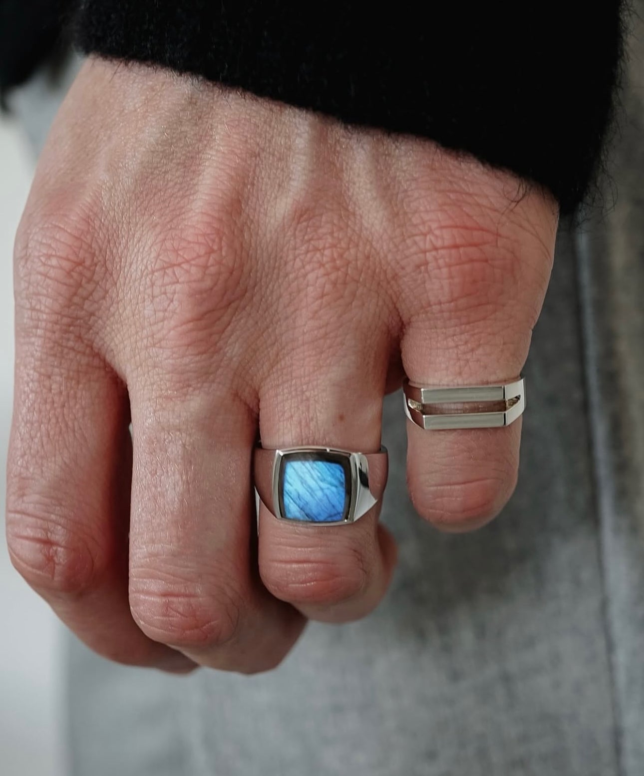Labradorite Ring