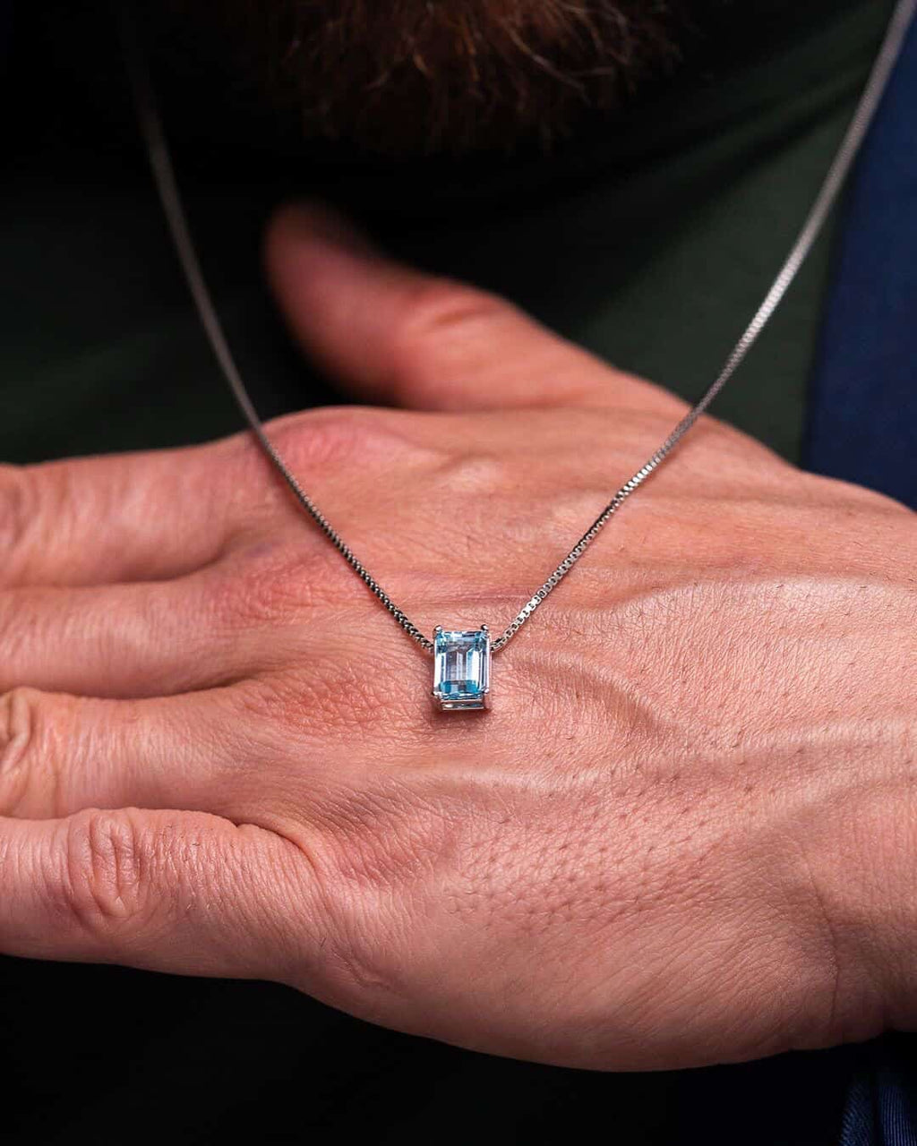 Aquamarine Necklace