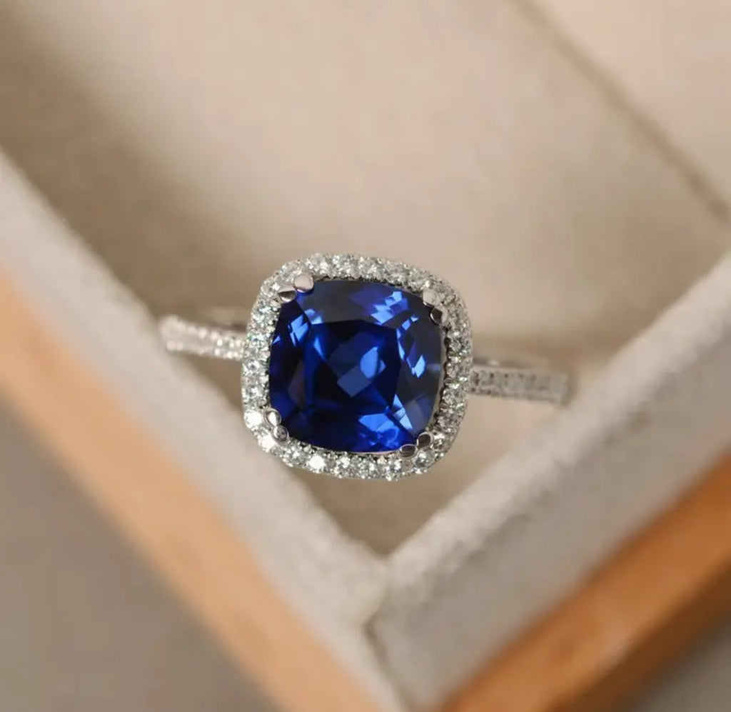 Blue Square Ring