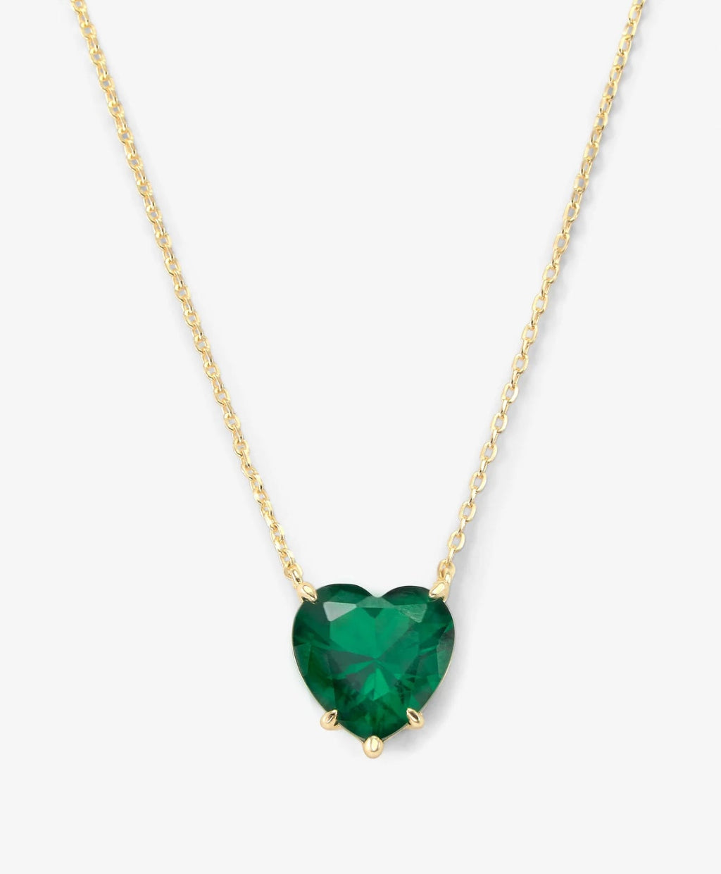 Green Heart Necklace