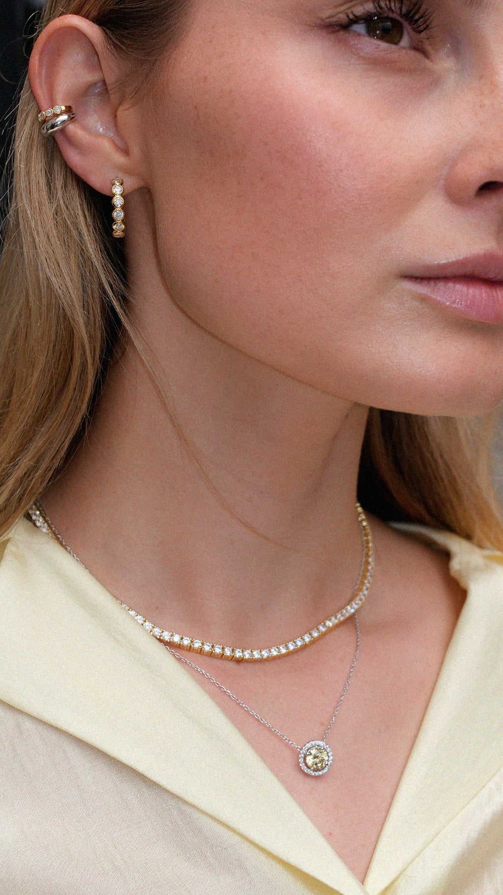 GWEN YELLOW NECKLACE